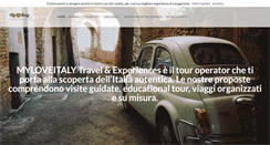 Desktop Screenshot of myloveitaly.com